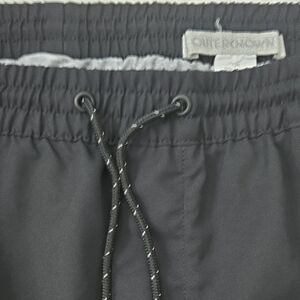 Outerknown Black Elastic Waist Shorts